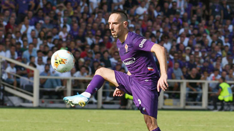 Franck Ribery có bàn thắng đầu tiên cho Fiorentina