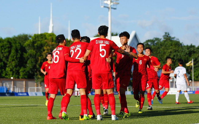 Tiến Linh mở tỷ số trận đấu ngay phút thứ 3 vào lưới Lào để mở đầu cho một hat-trick